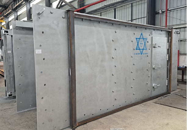 Israel Camping Box MIC Project – Steel Structure Processing Showcase